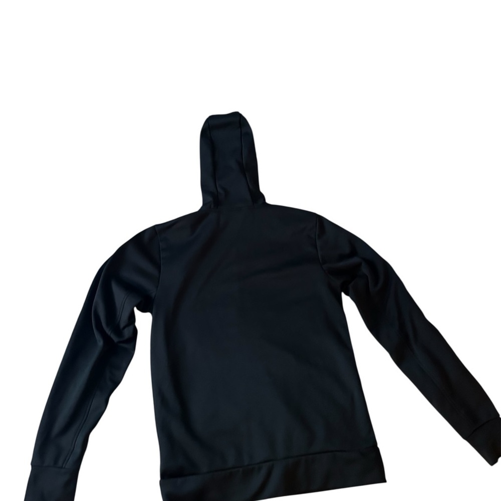The North Face Black Jacket with Half Dome Red Logo Full Zip Men’s Small - Picture 3 of 6